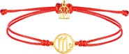 Mantra Zodiac Thread Bracelet