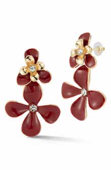 SPHERA MILANO Flower Drop Earrings