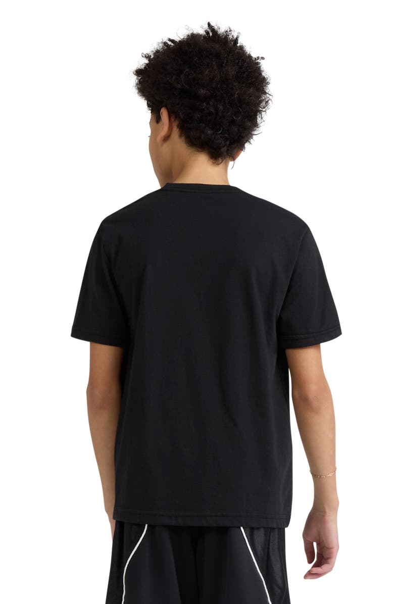 Jordan Kids' Jordan Venice Beach Hoops Graphic Cotton Blend T-Shirt, Alternate, color, Black