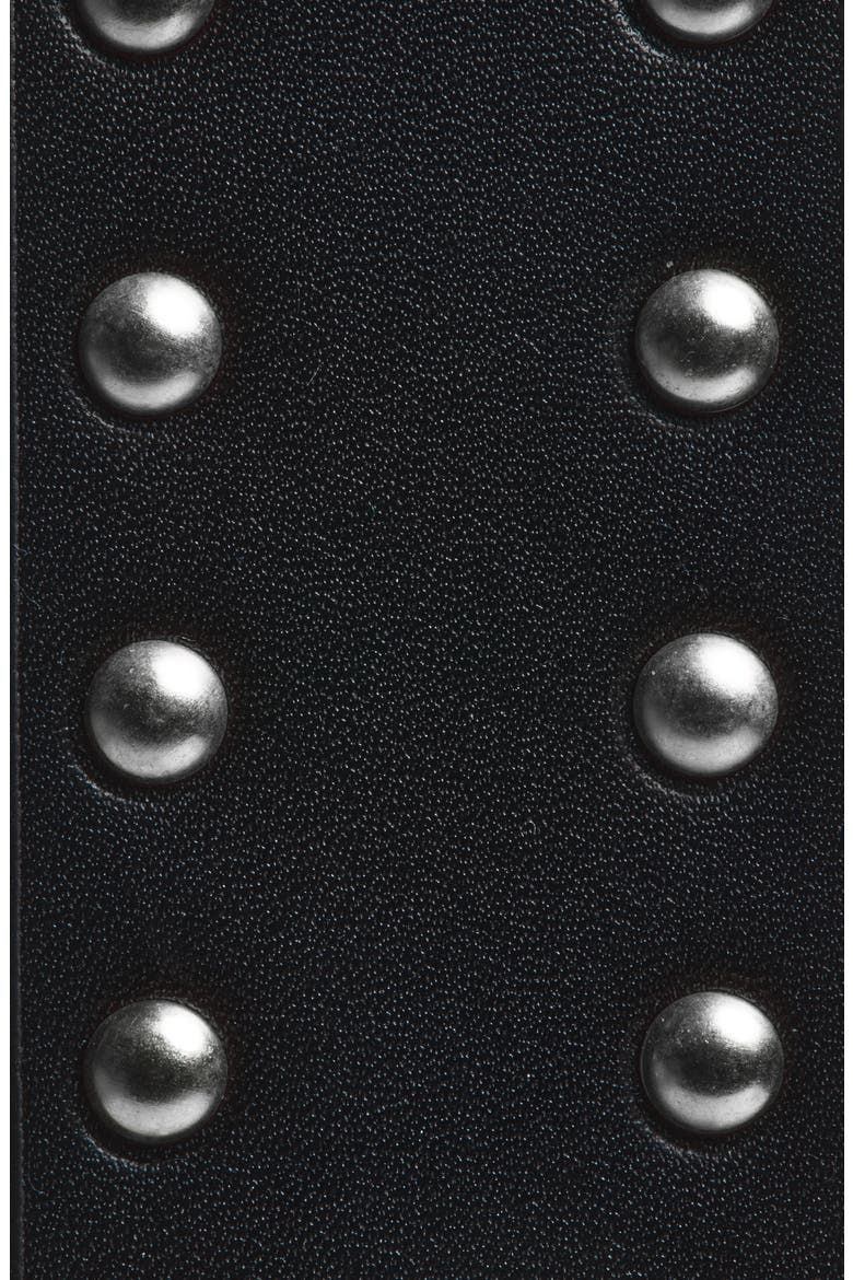 Wide Studded Western Belt, Alternate, color, BLACK001