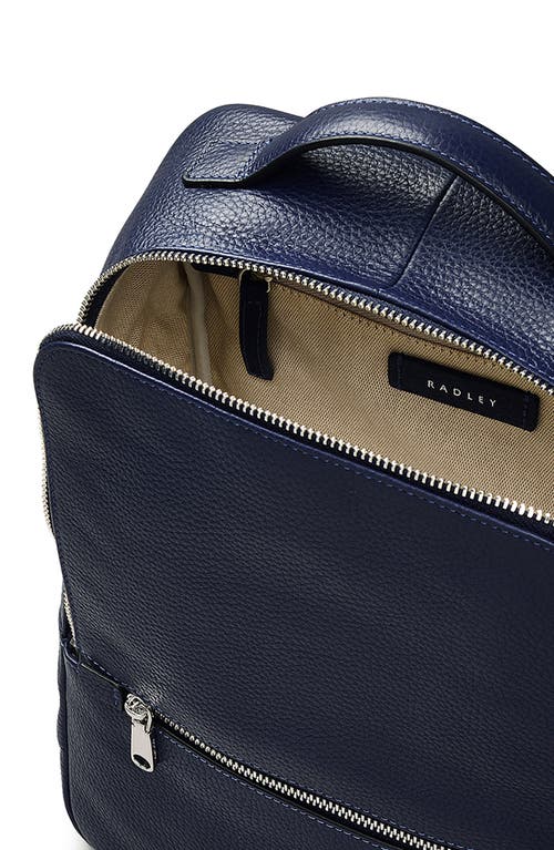 Radley Sunny Dene Leather Backpack In Purple