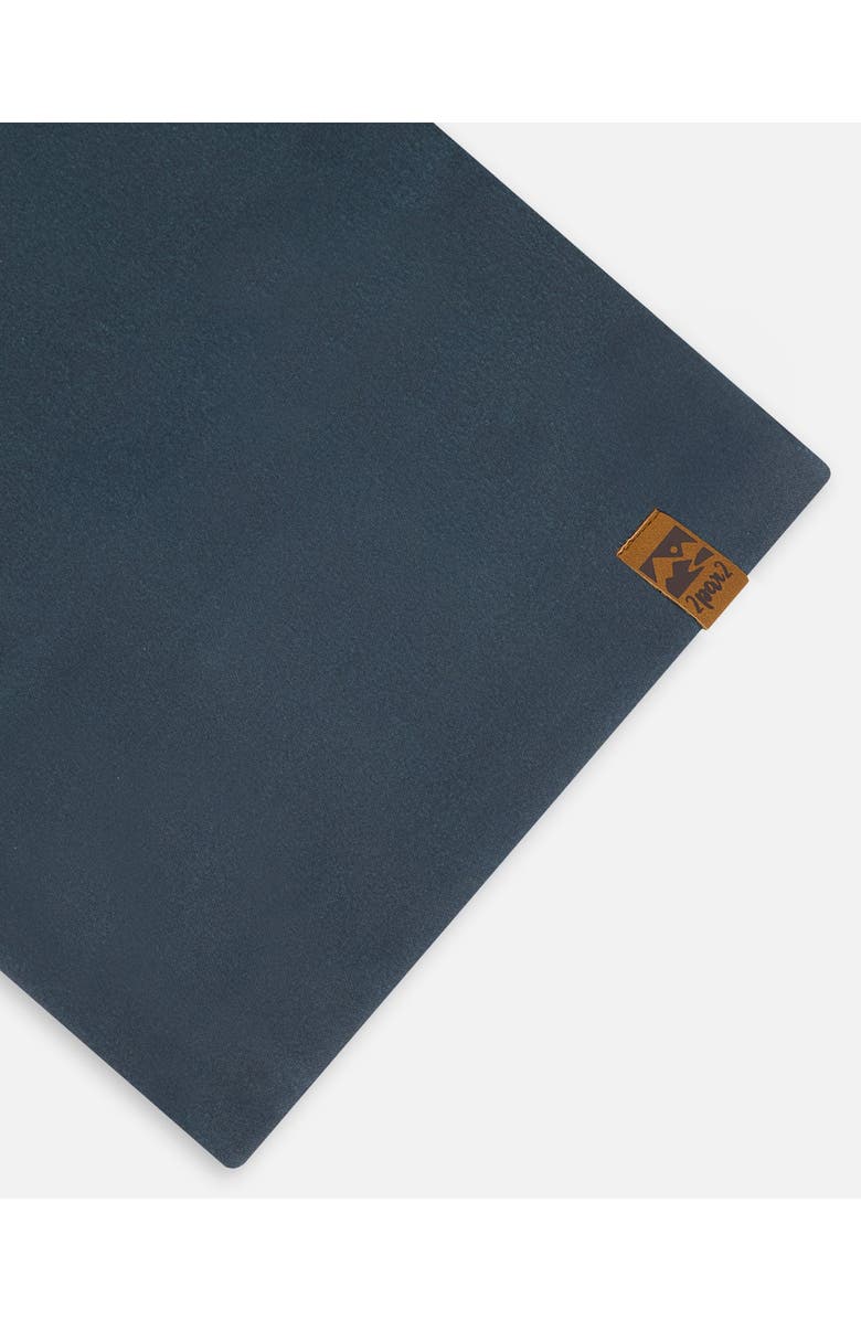 Deux par Deux Baby Unisex Solid Neck Tube Dark Gray, Alternate, color, 