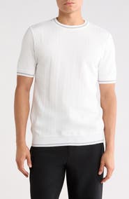 TOM BAINE Crewneck Knit Sweater