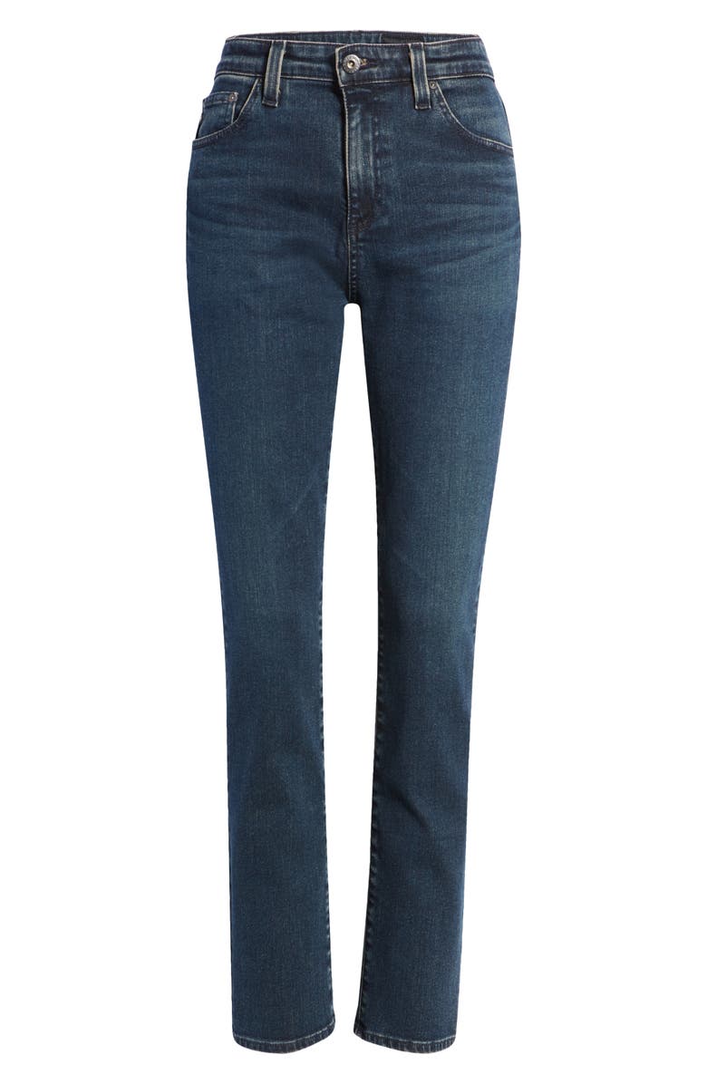 AG Mari Slim Straight Leg Jeans, Alternate, color, Twilight