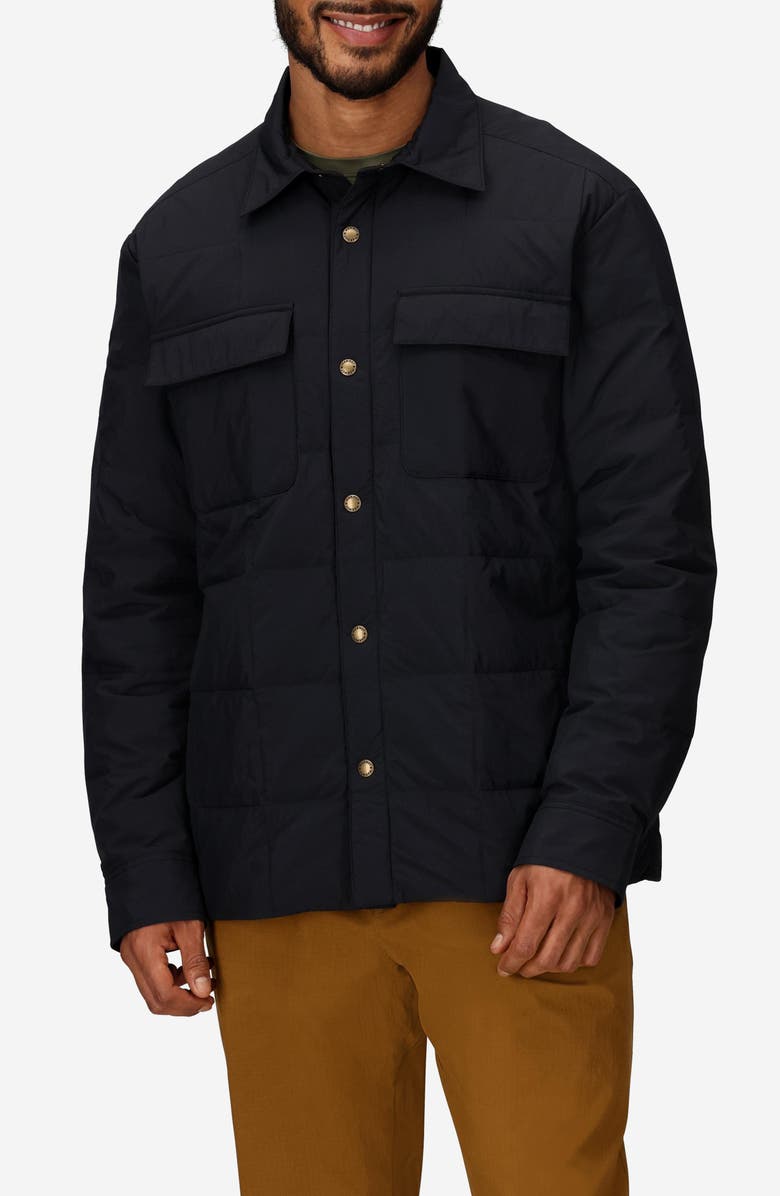 Marmot Ares 700 Fill Power Down Shacket, Main, color, Black