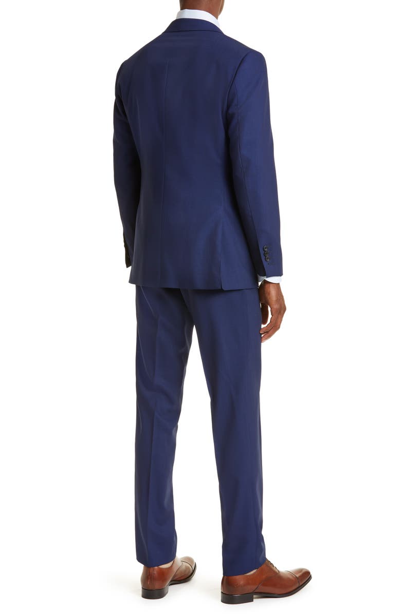 Thom Sweeney Weighhouse Slim Fit Wool Suit, Alternate, color, 