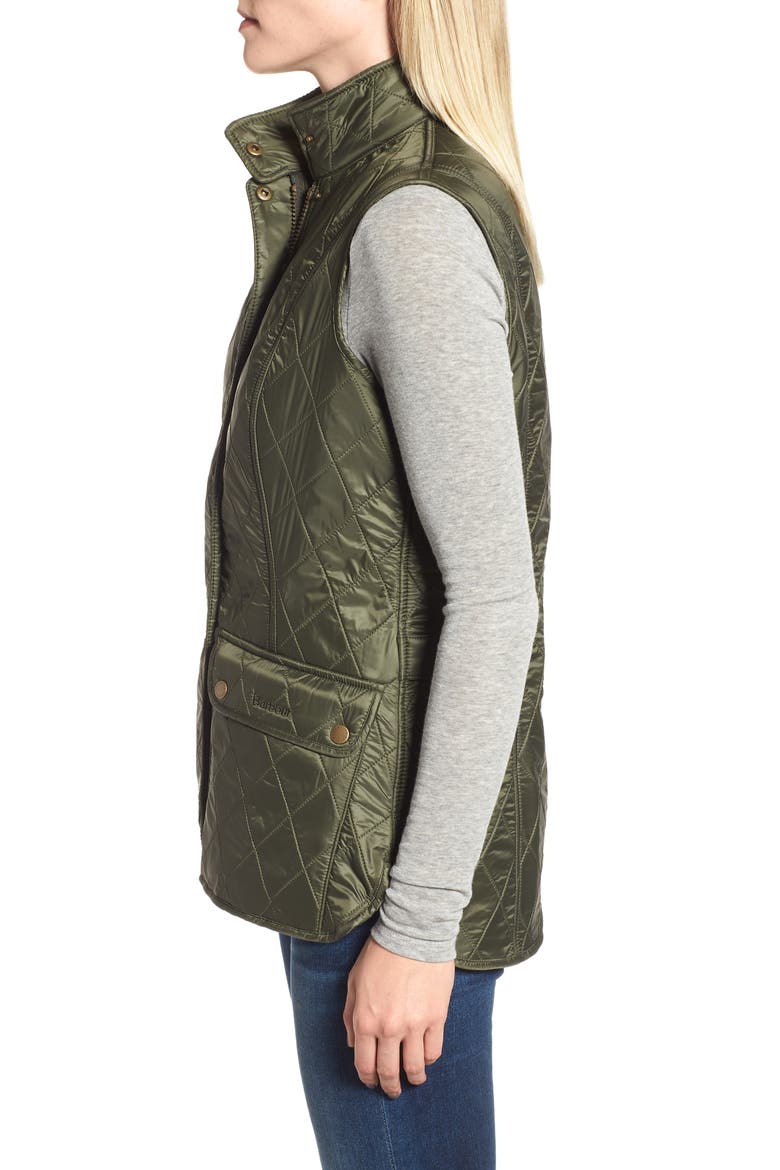 Wray Fleece Lined Vest, Alternate, color, OLIVE