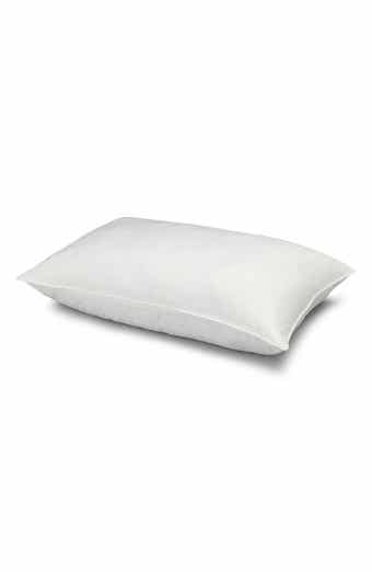 ELLA JAYNE HOME Overstuffed Gel Filled Dobby Windowpane Side/Back Sleeper Cotton Pillow