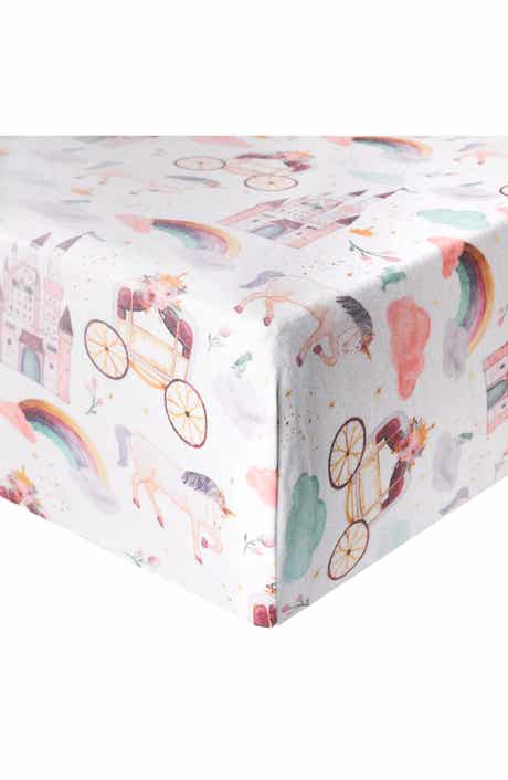 Copper Pearl Princess Crib Sheet