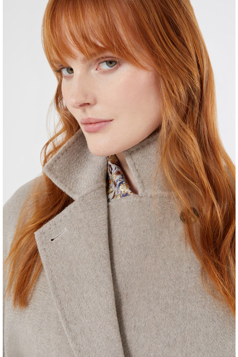 Bolivar Virgin Wool Coat, Alternate, color, TURTLEDOVE GREY