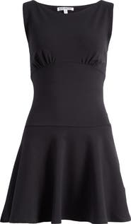 Reformation Mayve Sleeveless Knit Skater Minidress