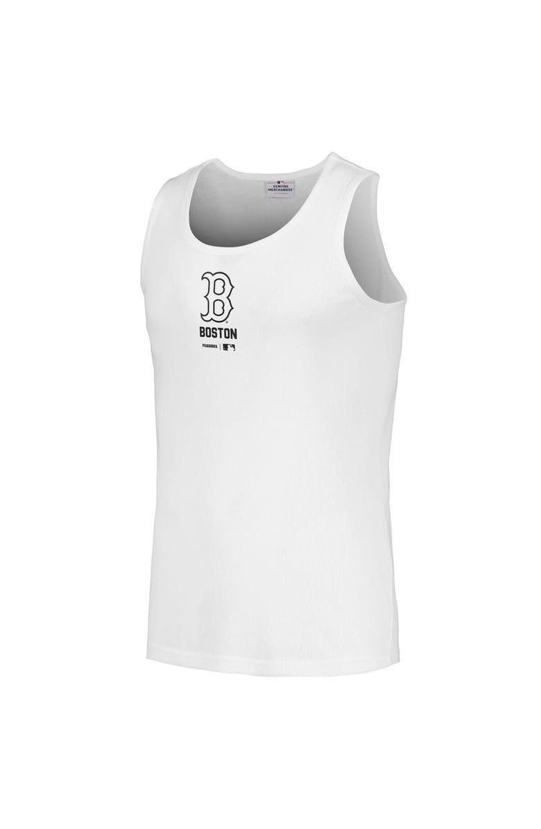 PLEASURES Men's PLEASURES  White Boston Red Sox Two-Pack Tank Top, Alternate, color, 