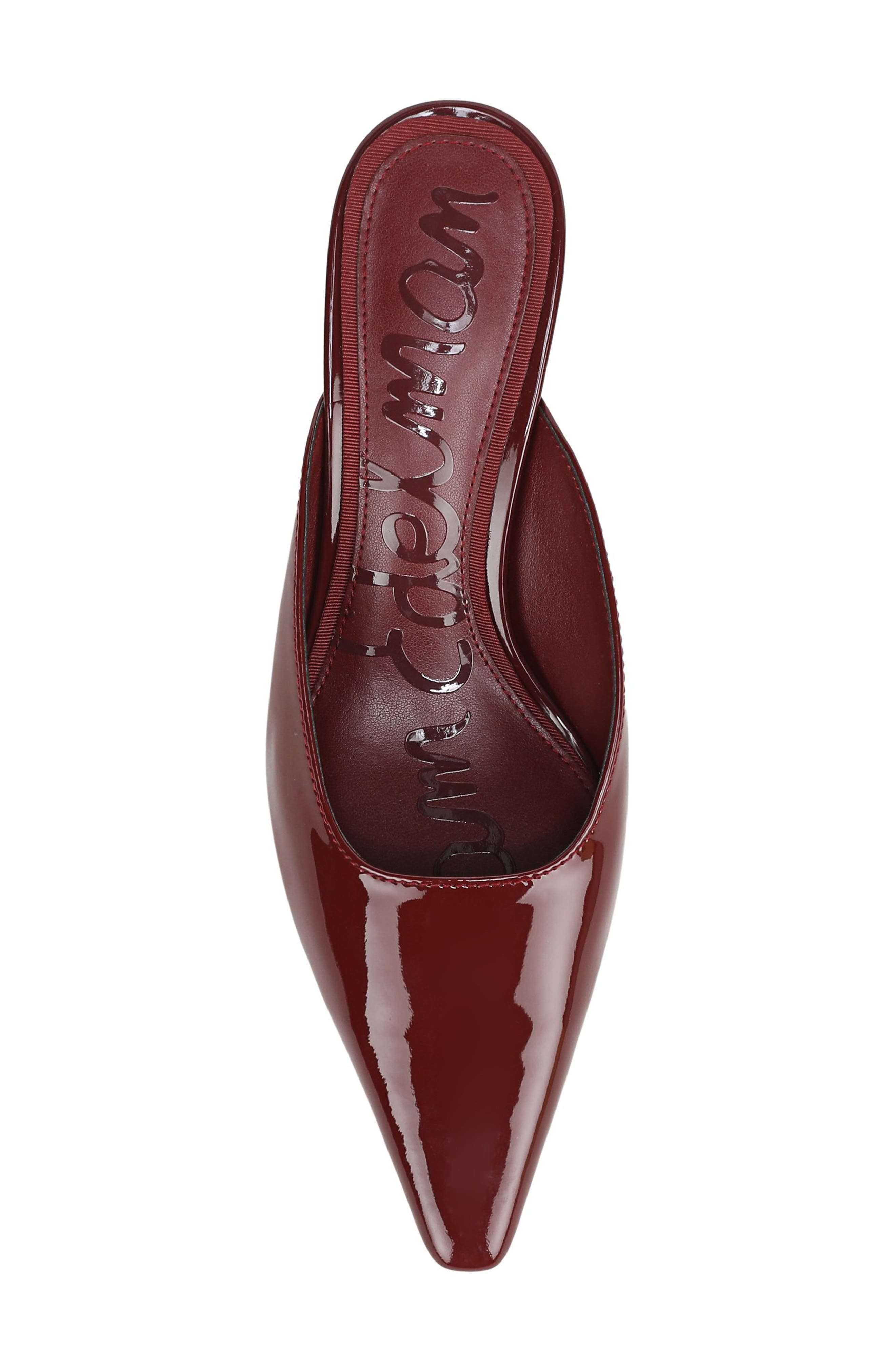 Brandy Pointed Toe Mule, Alternate, color, FRENCH MERLOT