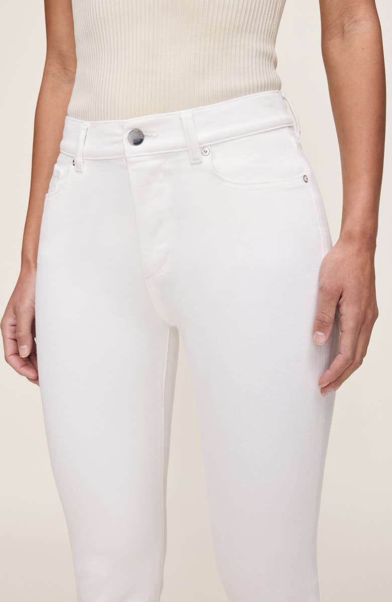 DL1961 Mara Straight Instasculpt<sup>™</sup> Mid Rise Jeans, Alternate, color, White