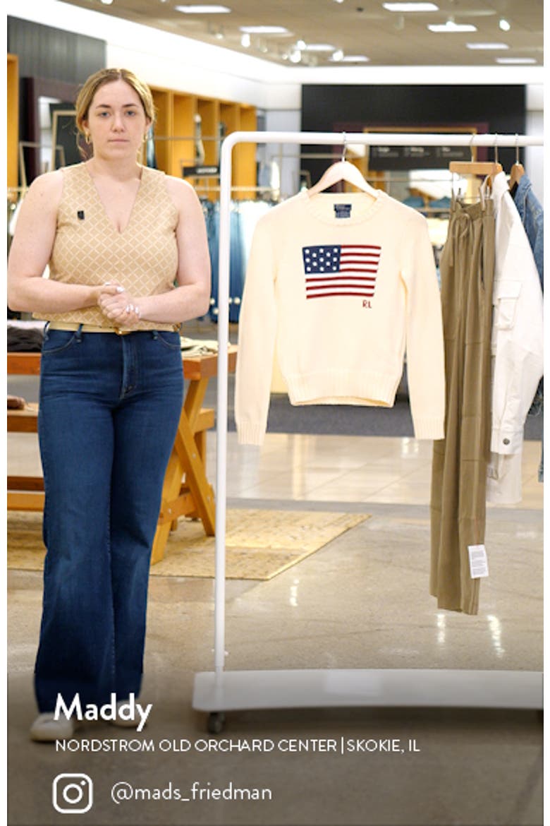 Flag Crewneck Sweater video