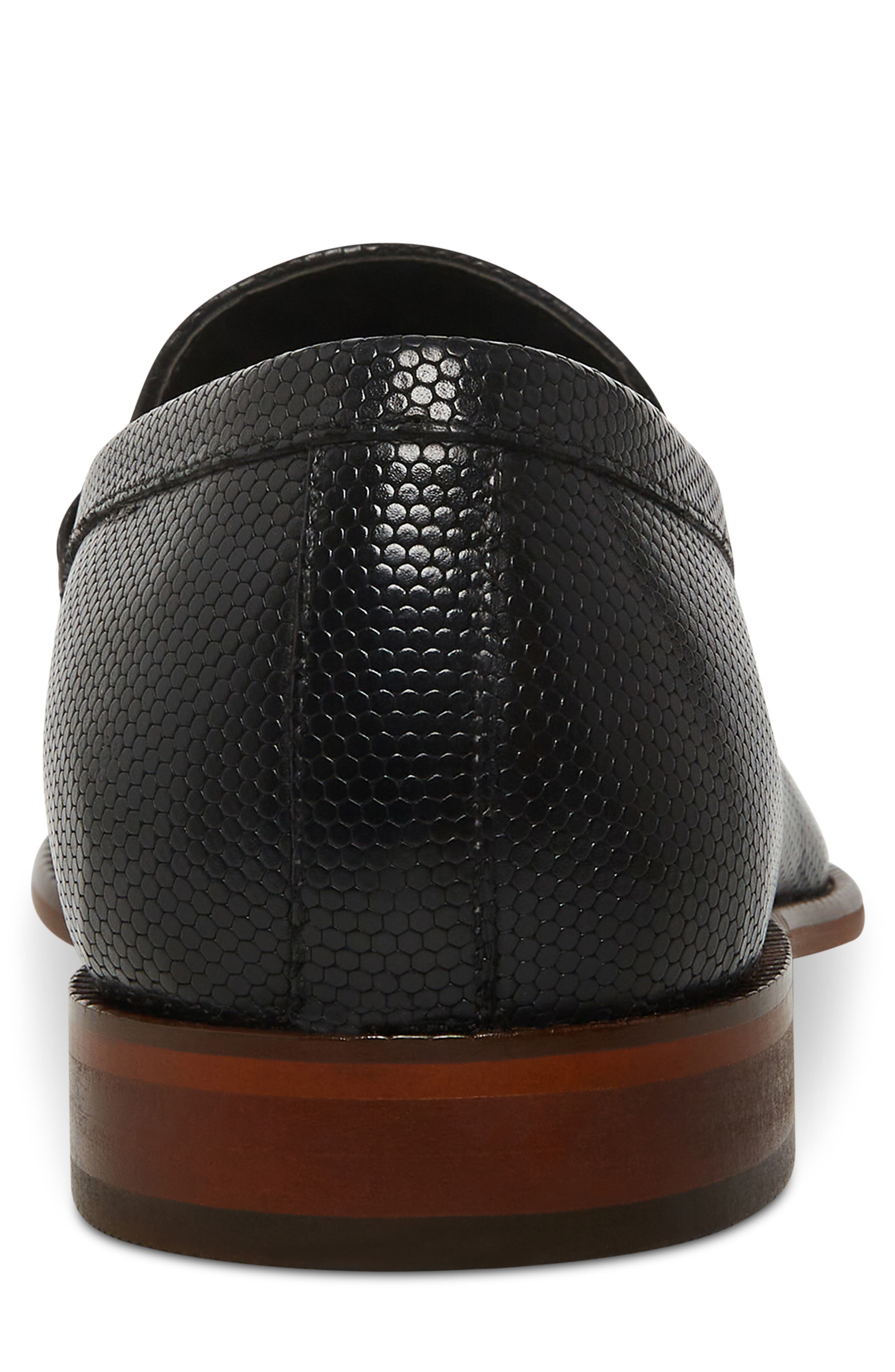 Steve Madden ancher leather all over micro embossed penny loafer Steve Madden Ancher Penny Loafer (Men) | Nordstromrack main image 3