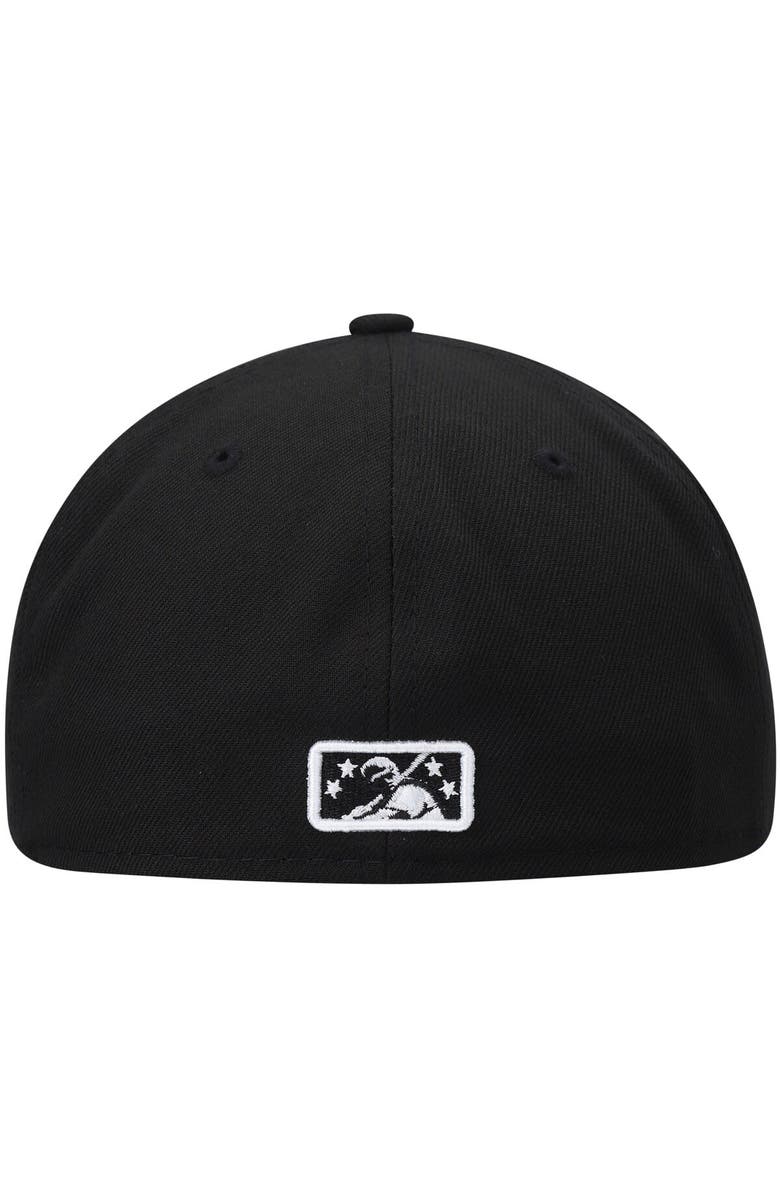 New Era Men's New Era Black St. Paul Saints Authentic Collection Team Alternate 59FIFTY Fitted Hat, Alternate, color,