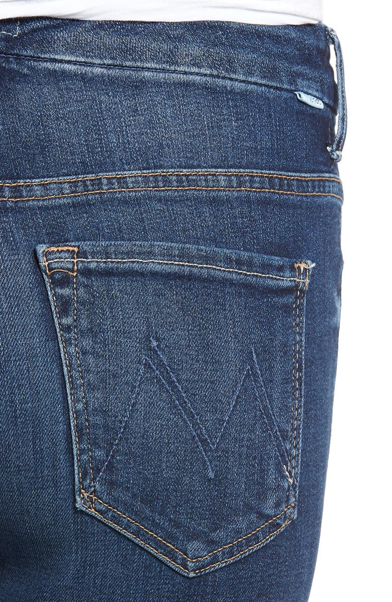 MOTHER The Looker High Waist Crop Jeans, Alternate, color, 