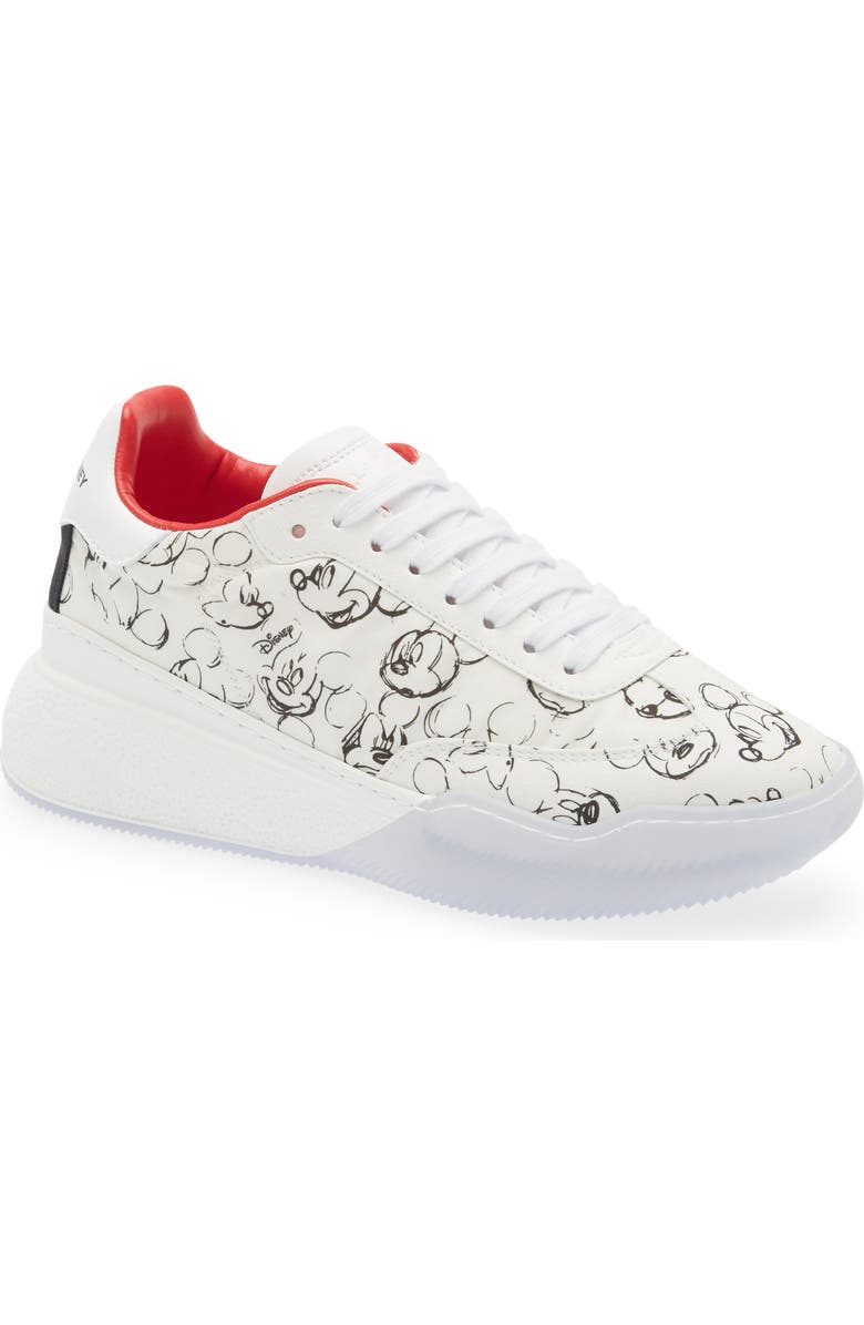 Stella McCartney x Disney Mickey Mouse Loop Sneaker, Main, color,