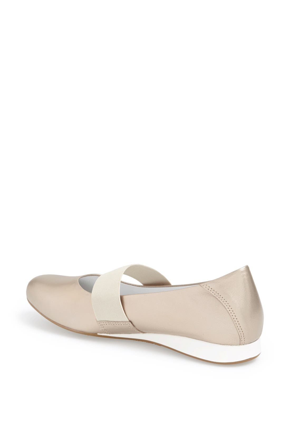 'Baline' Mary Jane Flat, Alternate, color, NUDE PERL CALFSKIN