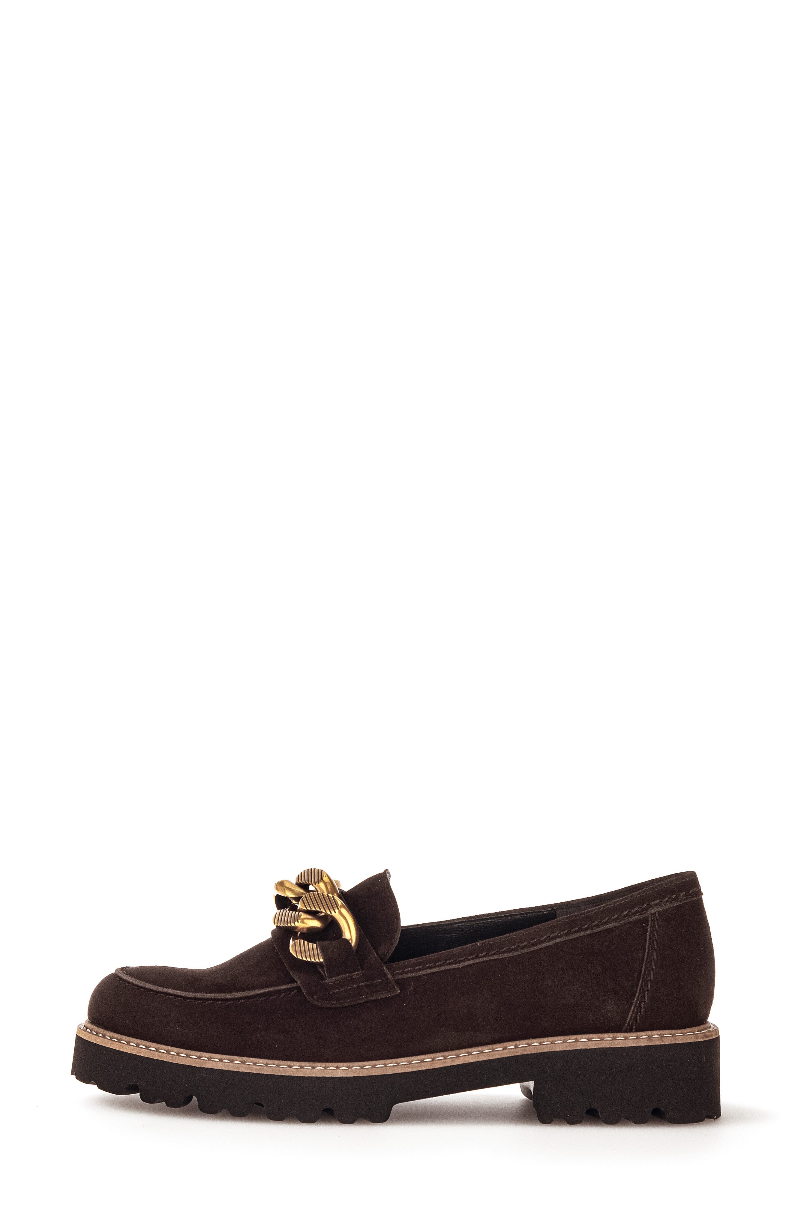 Gabor Platform Bit Loafer, Alternate, color, Chocolate