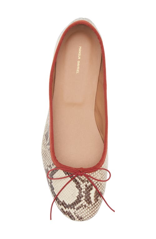 Mansur Gavriel Ballet Flat In Multi