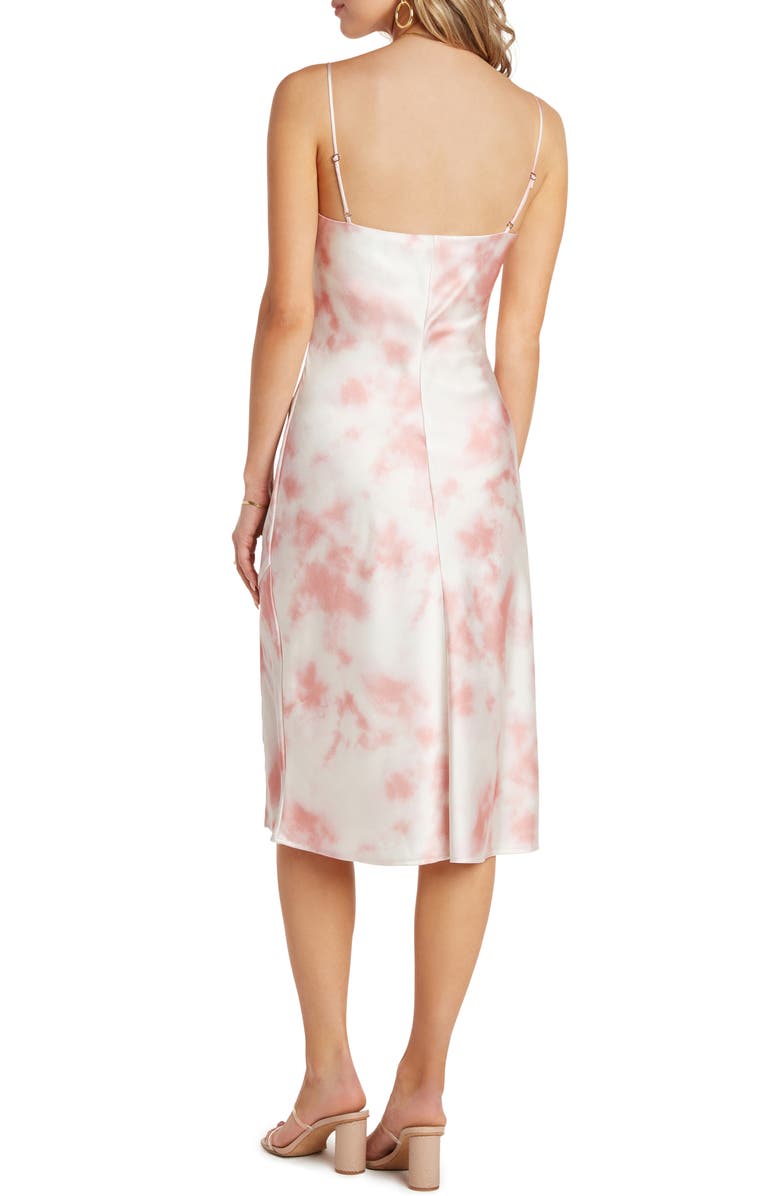 Willow Paige Tie Dye Satin Slipdress, Alternate, color,