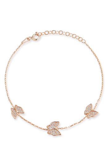 Sphera Milano Pavé Butterfly Bracelet In Gold
