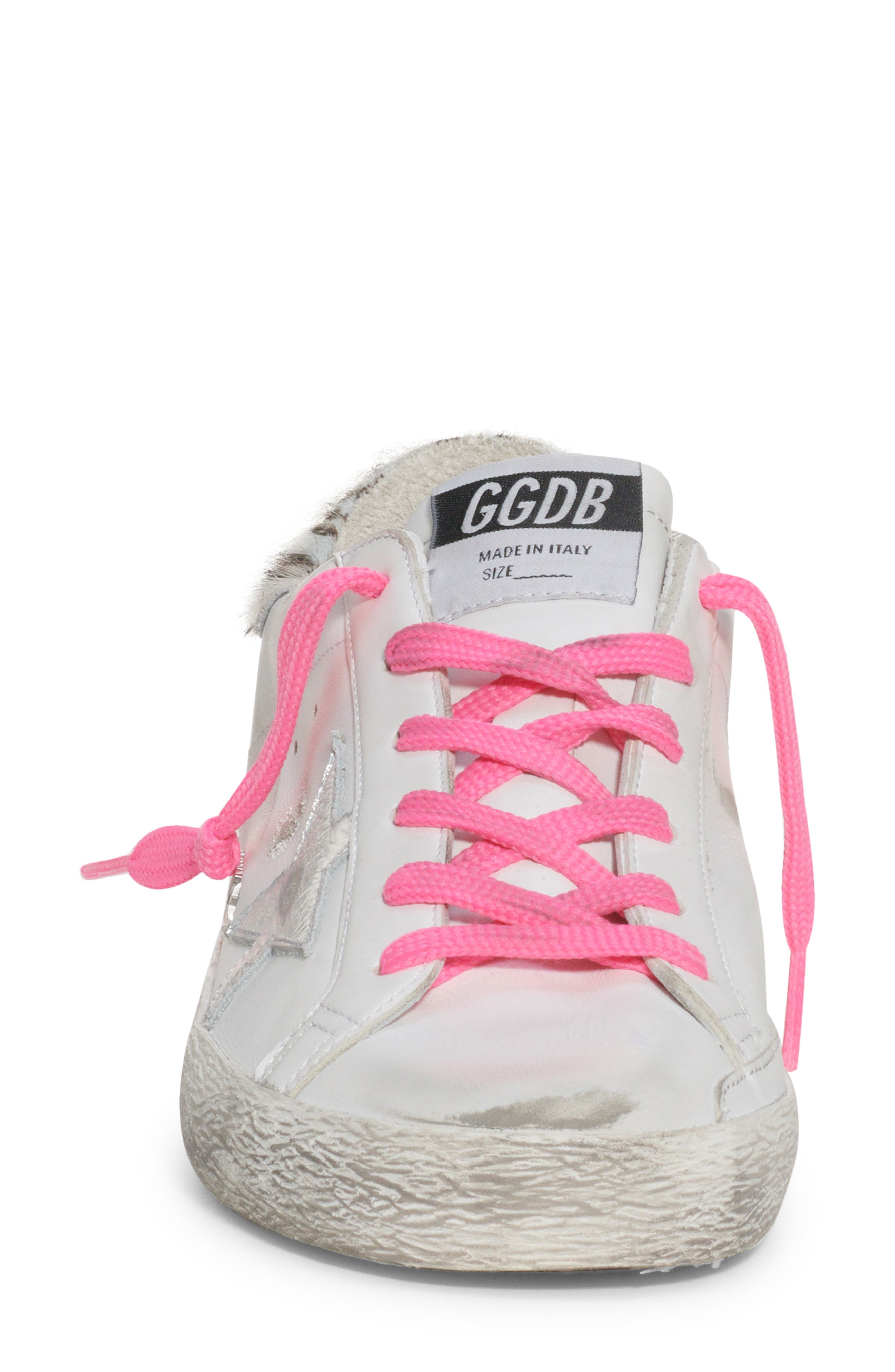 Golden Goose Super-Star Genuine Calf Hair Low Top Sneaker, Alternate, color, 