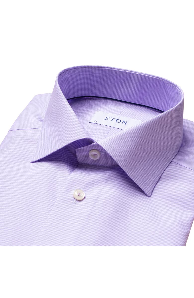 Eton Geo Slim Fit Dress Shirt, Alternate, color, 