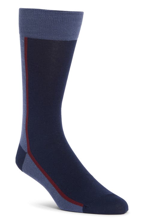 Colorblock Dress Socks