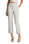Tapered Faux Leather Crop Pants