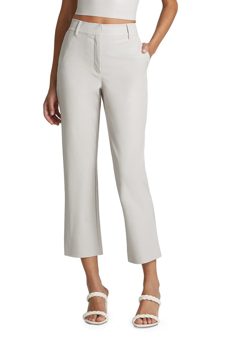 Faux Leather 7/8 Trousers video