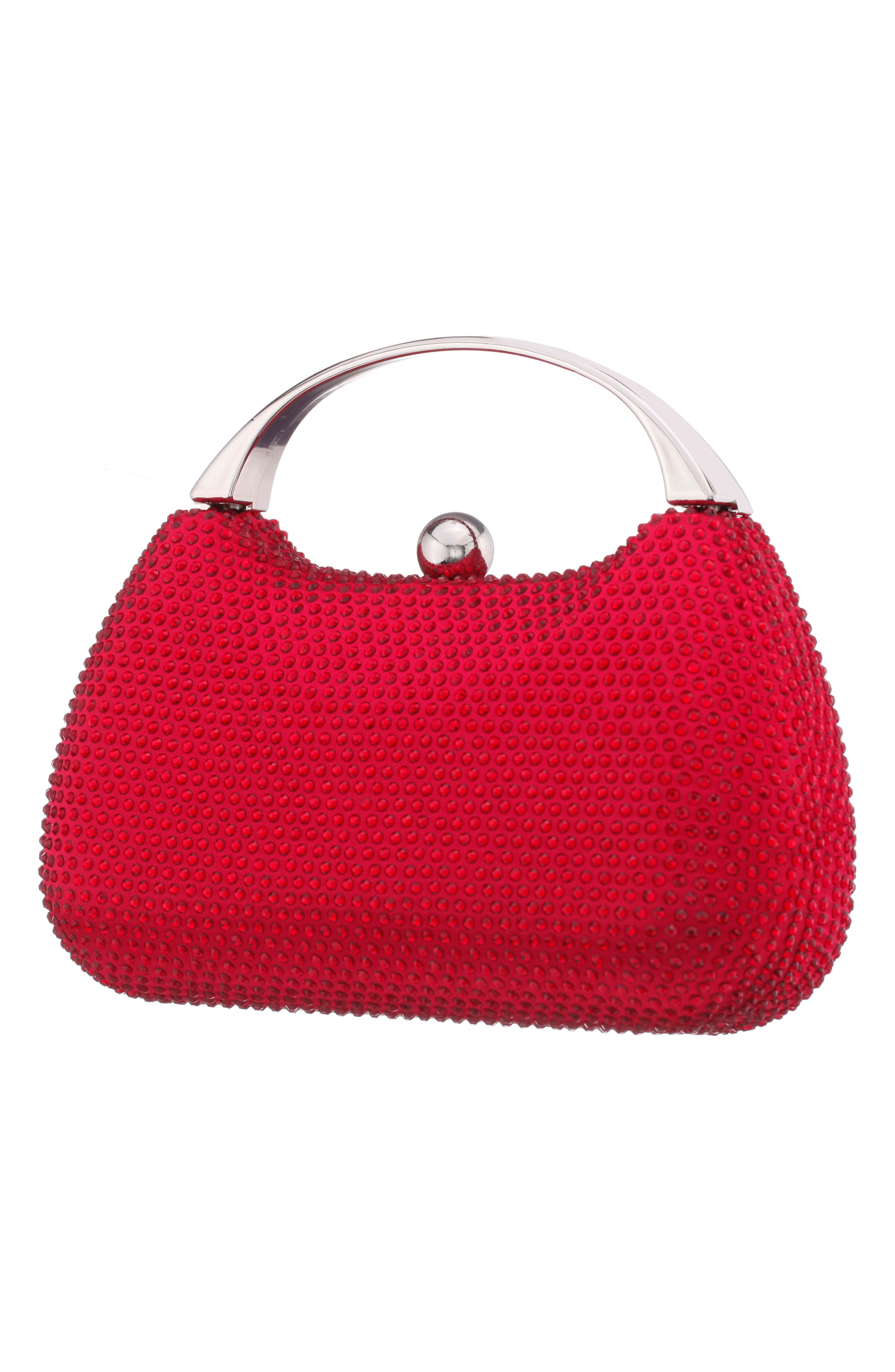 Brando Clutch, Alternate, color, SIAM RED