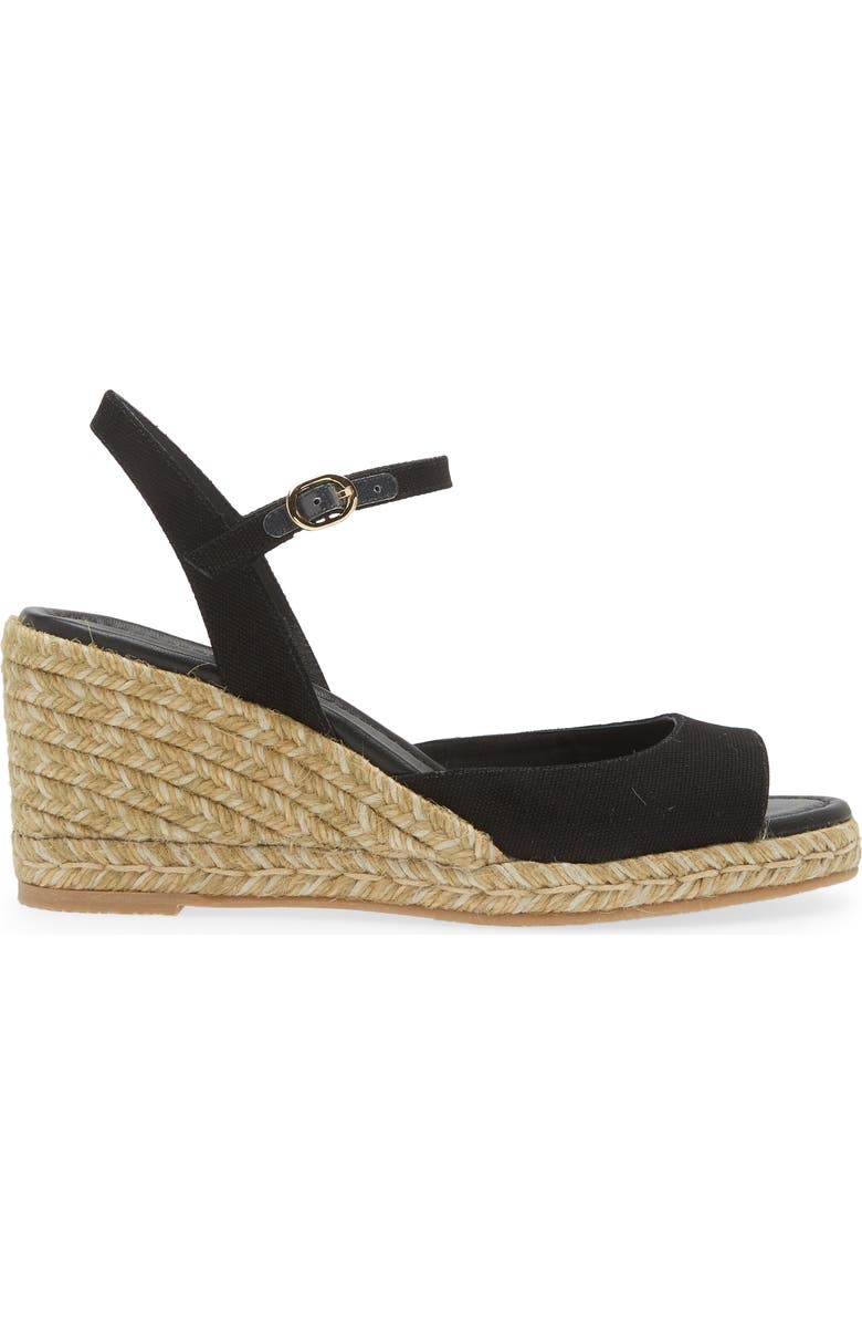 Stuart Weitzman Tia Espadrille Wedge Sandal, Alternate, color,