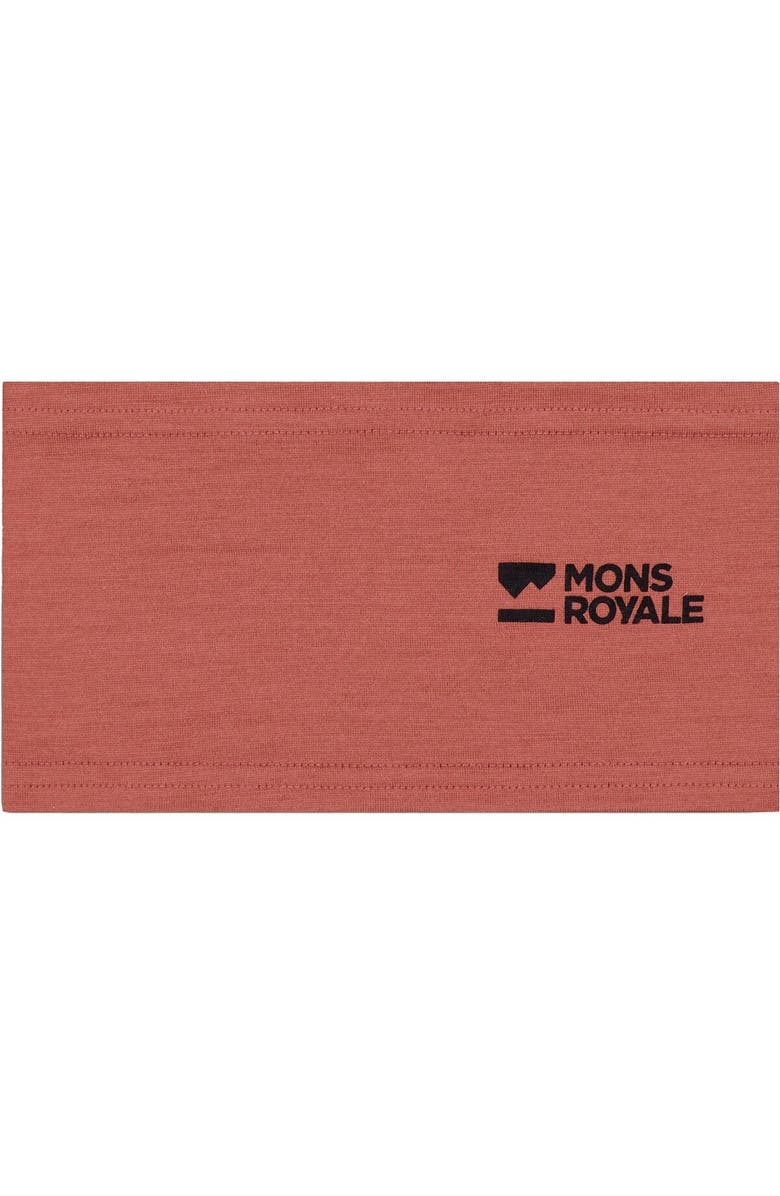 Mons Royale Haines Merino Headband, Main, color, Canyon Rose