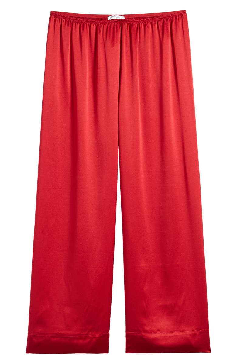 Simone Perele Dream Satin Pajama Pants, Alternate, color,