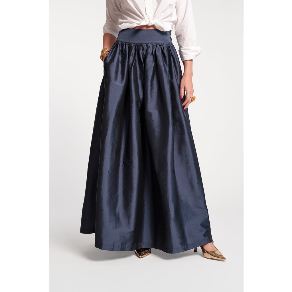 Frances Valentine Ball Skirt In Blue