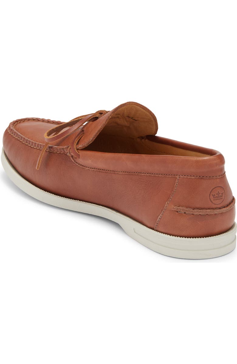Peter Millar Excursionist Boat Shoe, Alternate, color, Cognac