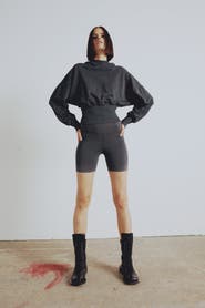 PCFG Cotton Your *Itch Acid Wash Biker Legging