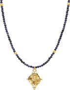 Seven Saints Capricorn Zodiac Choker Necklace