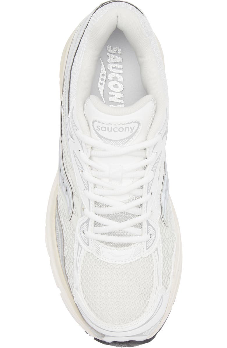 Saucony Gender Inclusive ProGrid Omni 9 Sneaker, Alternate, color, White/Silv