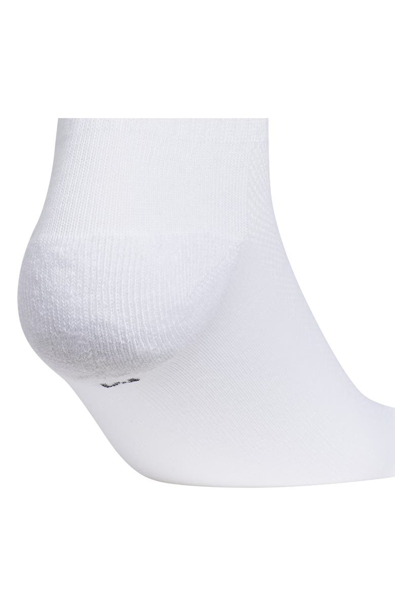 adidas Kids' Cushioned 2.0 6-Pack Crew Socks, Alternate, color, White/ Black