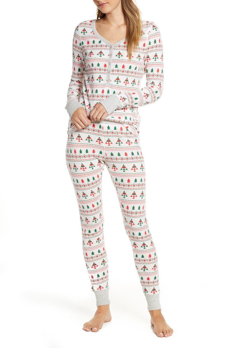 Nordstrom Thermal Pajamas, Main, color,