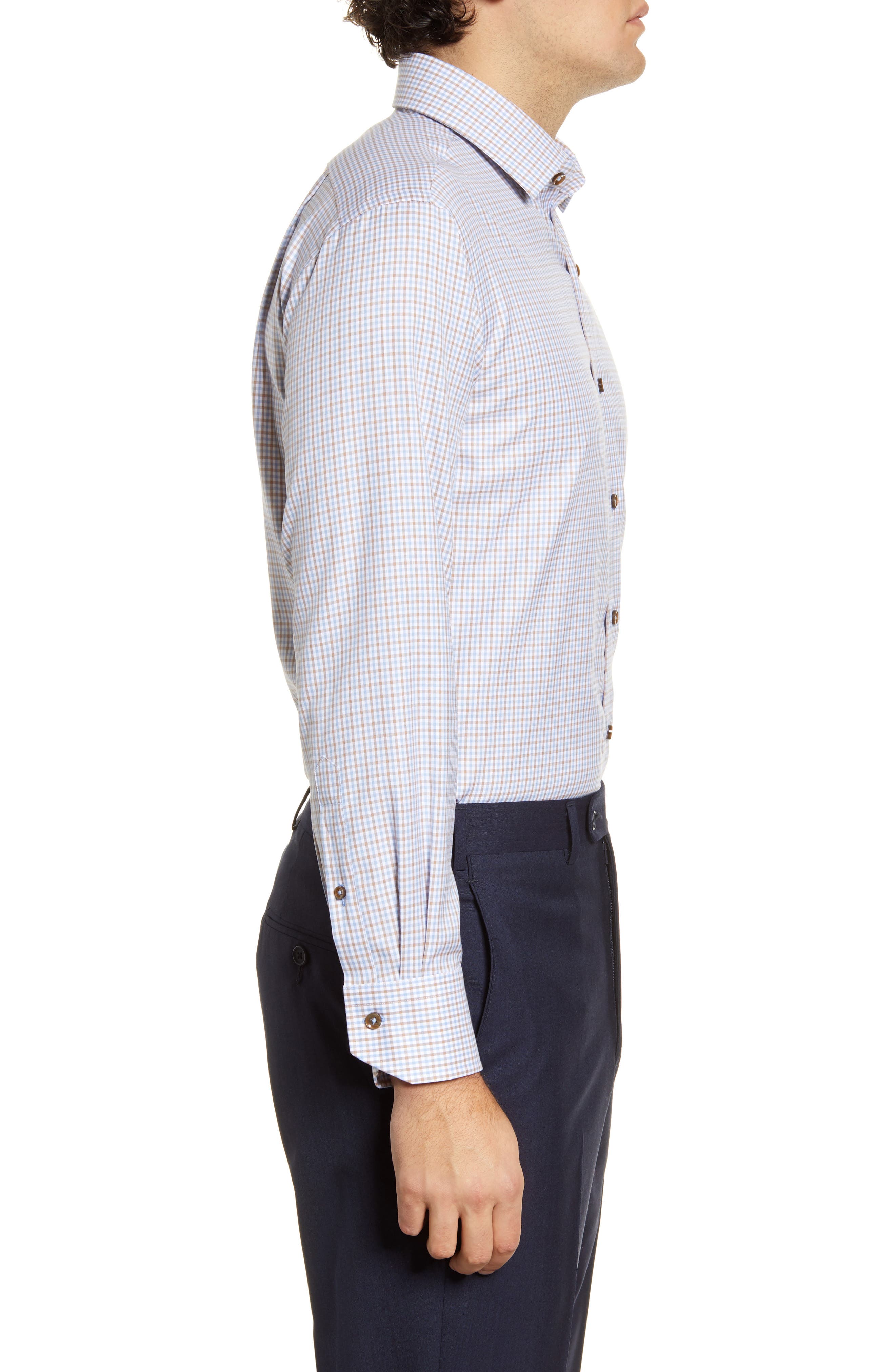 Lorenzo Uomo Trim Fit Check Dress Shirt (Men) | Nordstromrack