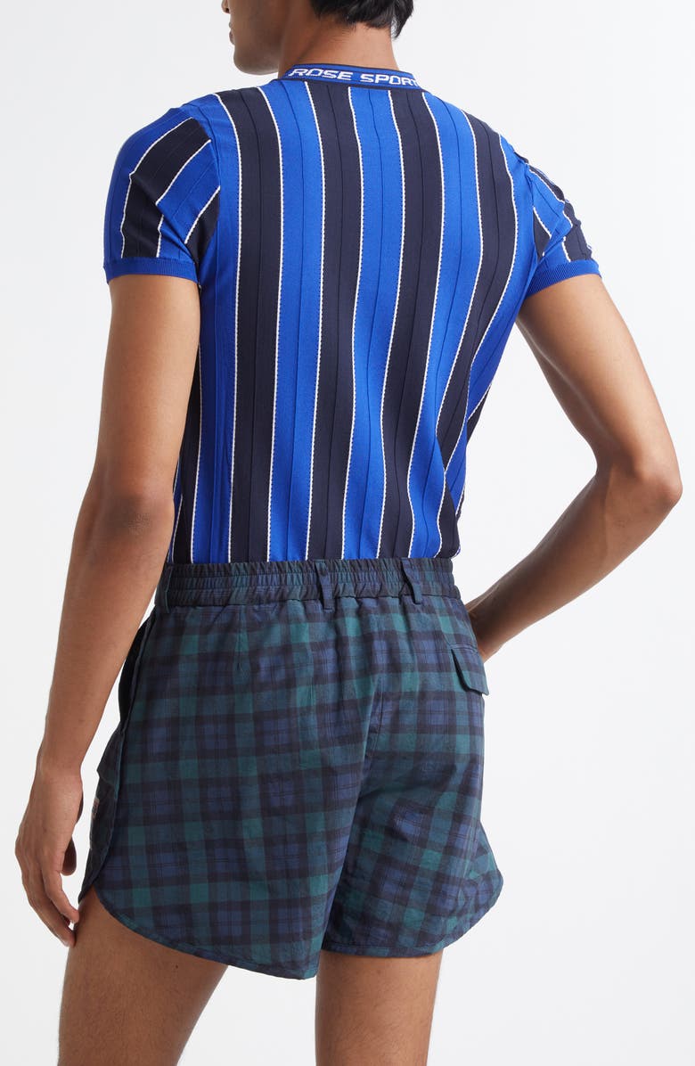 Martine Rose Tight Logo Jacquard Stripe T-Shirt, Alternate, color,