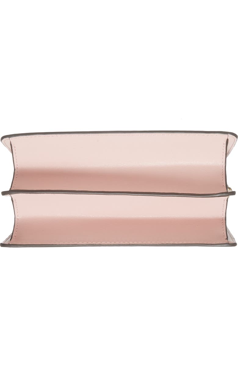 Tory Burch Parker Leather Shoulder/Crossbody Bag, Alternate, color, Pink Quartz/ Cardamom