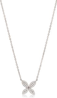 SUZY LEVIAN DIAMONDS Pavé Simulated Diamond Pendant Necklace