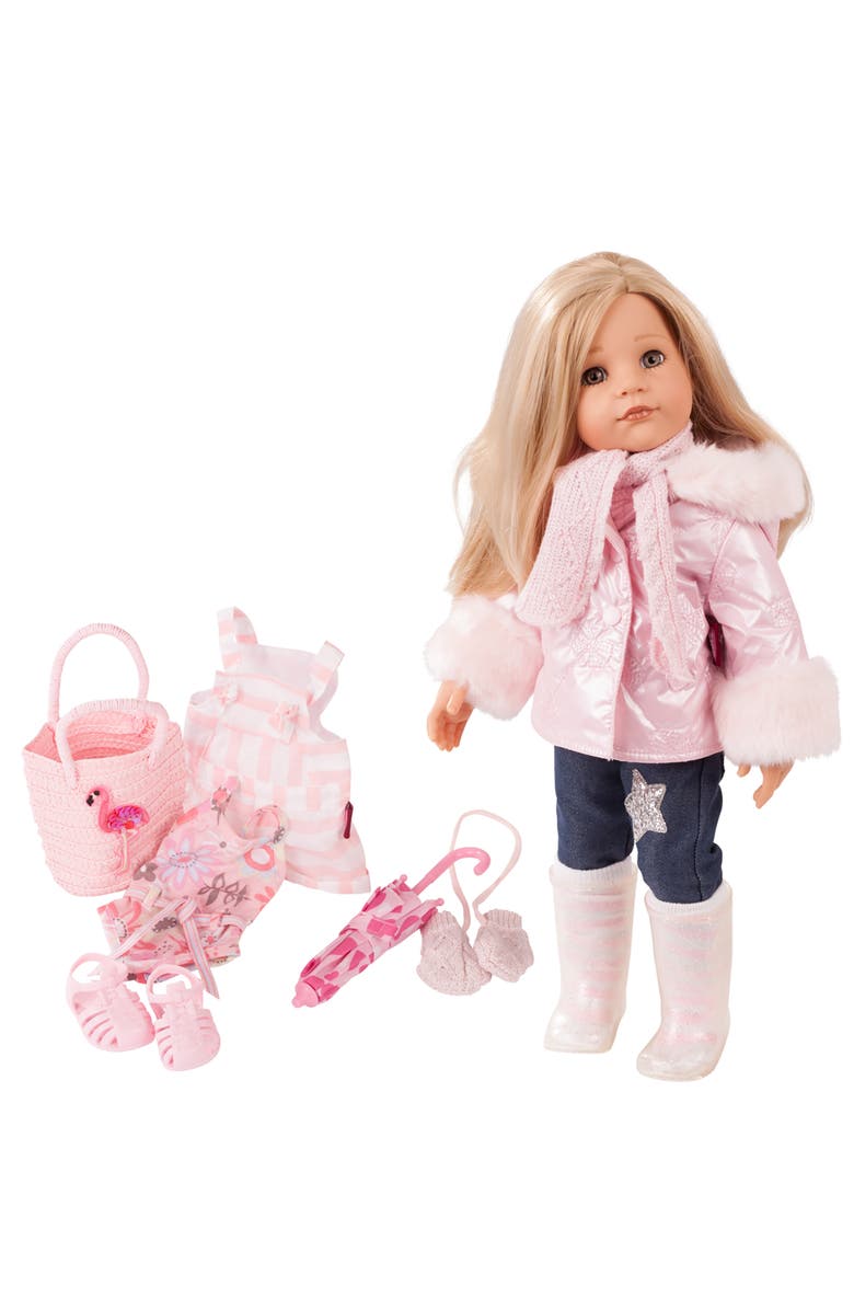 Gotz 9.5" Hannah All Year Round Posable, Main, color, Multicolored