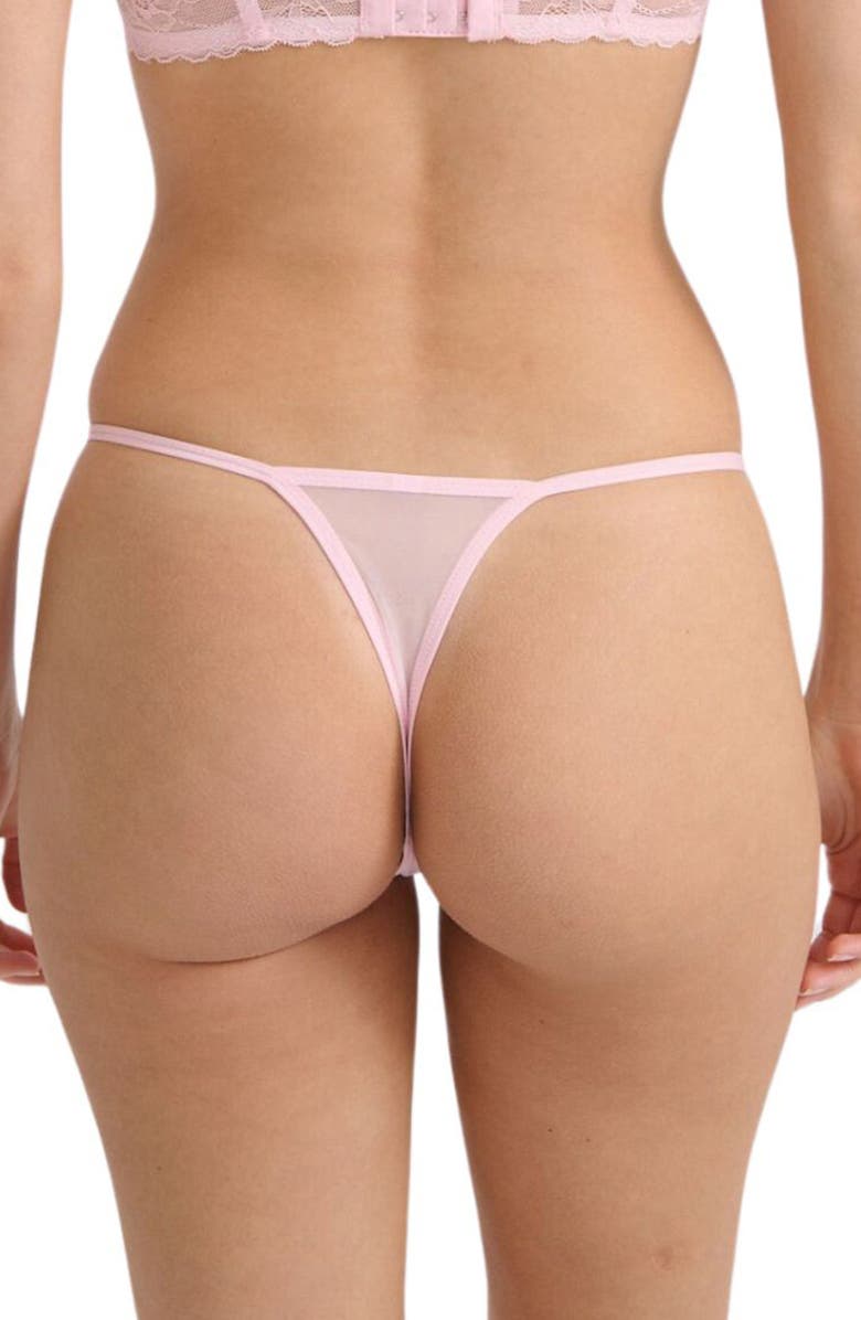 Kat The Label Rosie Thong, Alternate, color, Baby Pink